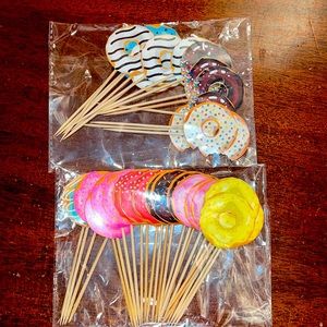 36 donut themed bday picks